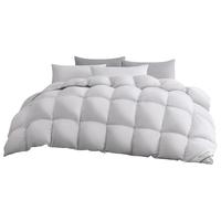 FUANNA 富安娜 星宇恋 50%白鹅绒羽绒被 加厚被 1500g填充 230*229cm 奶油灰