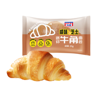 曼可顿（MANKATTAN）早餐面包糕点咸味休闲零食下午茶任选组合 牛角咸芝士25g*4