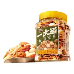 三只松鼠 每日坚果三种果干+三种果仁400g