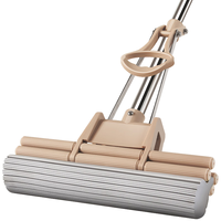 百家好世 家用双滚轮胶棉拖把 27cm 共2头