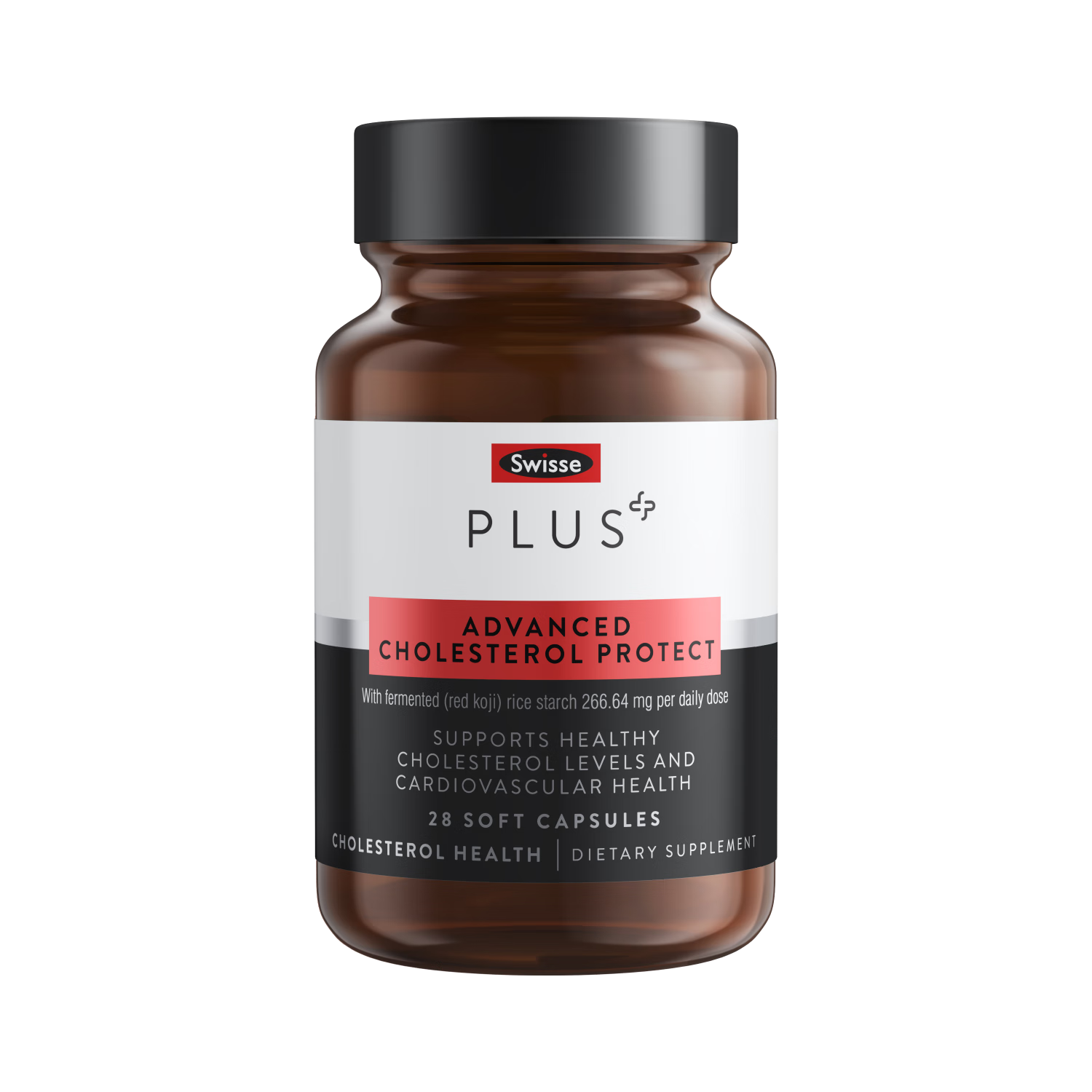 Swisse斯维诗 PLUS血管清畅片 红曲植物甾醇番茄红素护心血管 28粒/瓶
