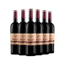 长城葡萄酒 中粮长城干红葡萄酒窖酿解百纳750ml×6瓶热销红酒整箱装