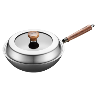 苏泊尔 芯铁Ⅱ真不锈炒锅 32cm