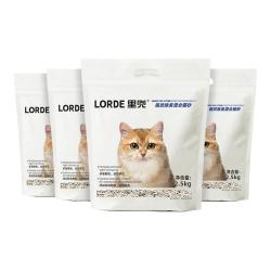 里兜 强效除臭混合猫砂 4袋共10kg升级除尘款