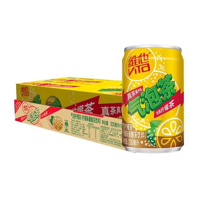 ViTa 维他 气泡柠檬茶 柠檬味