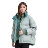 雪中飞 SNOWFLYING【保暖立领设计】女式短款羽绒服经典百搭秋冬年轻都市大口袋设计