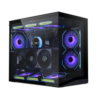 联力 LIANLI联力O11D MINI V2机箱 海景房紧凑型 支持ATX主板 360水冷 可调直立显卡支架 倾斜底板 带防尘网