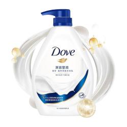 多芬 深层营润滋养美肤沐浴乳套装深层1kg 弹润300g持久留香72小时香体