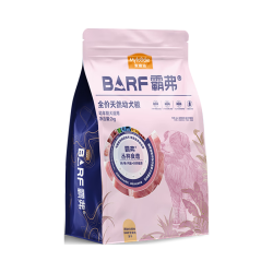 麦富迪 yfoodie 麦富迪 狗粮 barf生骨肉冻干双拼粮2kg 成犬幼犬通用