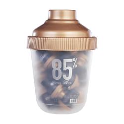 连咖啡 经典意式大满罐鲜萃浓缩速溶黑咖啡粉 4g*33颗（赠马克杯1个）