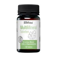 sovita德国多种复合矿物质维生素片碘化钾补充剂微量元素铁镁硒锌