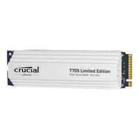 Crucial英睿达 美光2TB SSD固态硬盘 白色 M.2接口(NVMe PCIe5.0*4)读速14500MB/s Pro系列 T705散热版