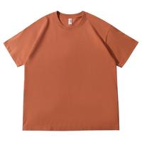 凡客诚品（VANCL）凡客诚品vancl 230克重磅棉质短袖上衣夏装男女同款 砖红 M