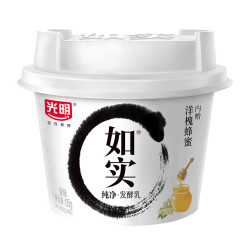 光明 原味酸奶135g*9杯（赠1杯共10杯）