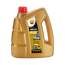 韦尔斯 A6全合成机油 5W-30 SP级 4L 车用润滑油