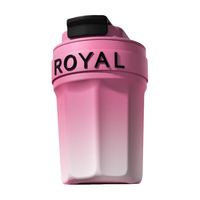 皇家洛克(ROYALLOCKE)咖啡保温杯陶瓷内胆咖啡杯女生便携随行不锈钢水杯女保冷水杯子男 【316】粉色 500ml