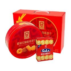 嘉顿 曲奇饼干 铁盒罐装 480g