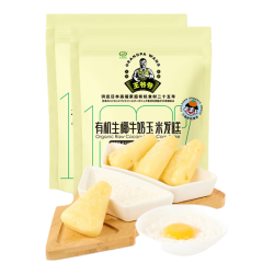 九洲丰园 有机生椰牛奶玉米发糕 180g*2袋