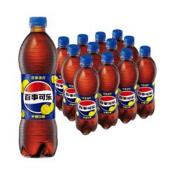 百事 可乐Pepsi 清柠味碳酸饮料汽水 500ml*12瓶