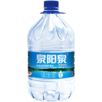 泉阳泉 长白山天然矿泉水饮用水5L*4桶弱碱性矿泉水整箱装家庭饮用桶装水 5L*4桶*2箱
