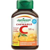 88VIP：Jamieson 维生素C咀嚼片 500mg*120粒