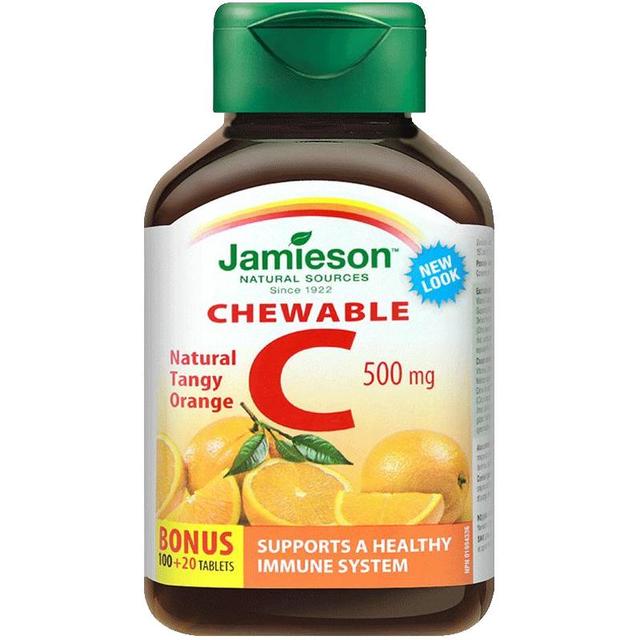 88VIP：Jamieson 维生素C咀嚼片 500mg*120粒
