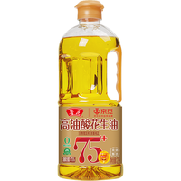鲁花 油酸含量大于75% 高油酸花生油  桶装 2L 2L