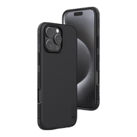 耐尔金 苹果iPhone16 Pro Max手机壳 磨砂防滑全包防摔磁吸保护套镜头加高轻薄简约硬壳软边  护盾Pro黑色