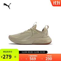 PUMA 彪马 缓震防滑透气网眼跑步鞋男女健步慢跑运动鞋310168 43 雪白色-火红-13