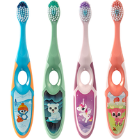 JORDANJordan六一儿童宝宝细软毛牙刷3-4-5-6岁以下2支颜色胖东来同款