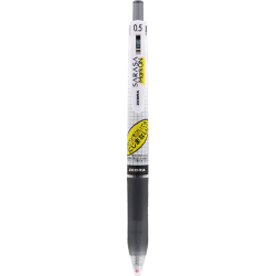 斑马牌 学霸系列 JJ77 按动中性笔 黑色 0.5mm 单支装