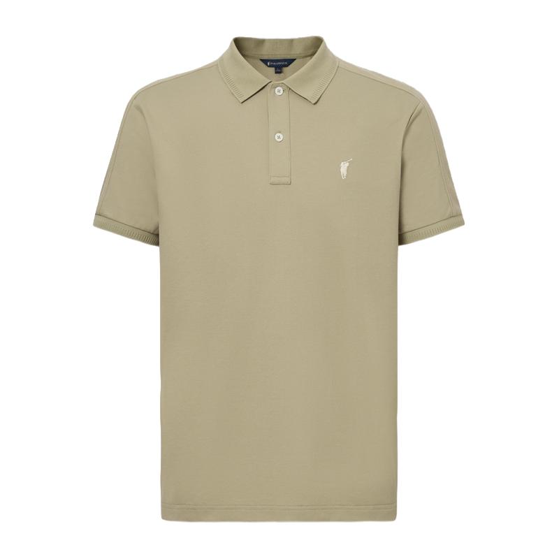 POLOWALK短袖POLO衫男式2025夏季经典时尚潮流翻领T恤上衣