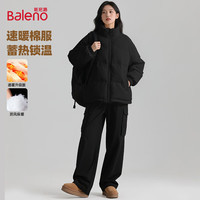 班尼路(Baleno)羽绒棉服女冬季2025新款小个子面包服棉袄子加厚保暖棉衣外套女装