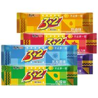 康师傅 3+2 苏打夹心饼干 清新柠檬味