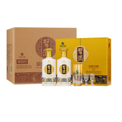 习酒 金质习酒第四代 53度 酱香型白酒 500mL*6瓶 礼盒装