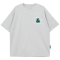 杰克·琼斯(JACK&JONES)男装春夏重磅纯棉宽松休闲多色短袖T恤男上衣款224101063 C41 浅花灰 常规 C41 浅花灰 175/96A/M