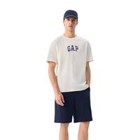 百亿补贴:Gap 男女装春季纯棉印花logo短袖T恤基础款宽松上衣