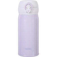 膳魔师(THERMOS)保温杯350毫升316不锈钢男女士儿童保冷水杯子JNL-350S-Plus-PL 316钢丁香紫