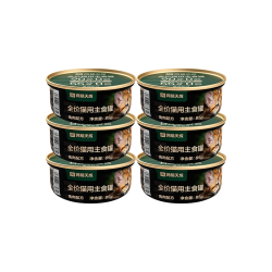 网易天成 网易严选猫咪主食罐  禽肉罐 85g*6罐
