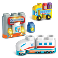 VTECH/伟易达 大颗粒积木系列 高铁列车 拼插积木