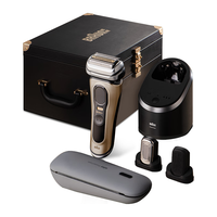 BRAUN 父亲节巅峰9系pro+升级版清洁旅行高端限量礼盒款电动剃须刀整机德国往复式剃须刀