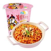 SAMYANG 三养火鸡面杯面组合装 韩国方便面桶装夜宵干拌面速食 【爽辣奶香】奶油味80g*6杯