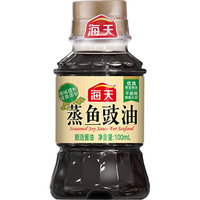 海天薄盐生抽0金标蒸鱼豉油100ml小瓶装非转基因黄豆生抽酱油提鲜增味 蒸鱼豉油100ml*1瓶