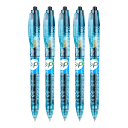 百乐 BL-B2P-5 按动中性笔 黑色 0.5mm 5支装