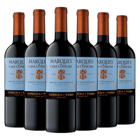 干露 赤霞珠 干红葡萄酒 750ml*6瓶 整箱装