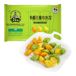 九洲丰园 儿童玉米猪肉小水饺105g（15只）任选4件