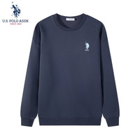 U.S. POLO ASSN.卫衣男秋冬季户外防风保暖简约运动上衣休闲百搭男装打底衫