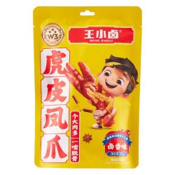 王小卤 虎皮凤爪210g 卤鸡爪 开袋即食卤味零食 虎皮凤爪210g 6 卤香 香辣 青花椒 火锅