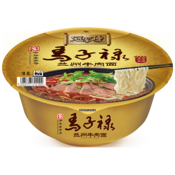 统一 冠军榜 马子禄兰州牛肉面 112g*12碗 整箱方便面速食面
