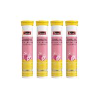 斯维诗 维生素C+zn泡腾片 20片x4支